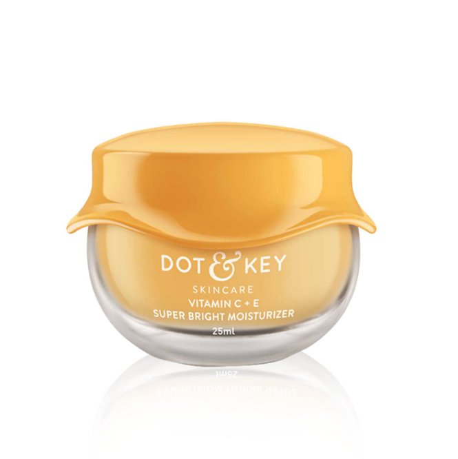 Dott & Keey Vitamin C + E Sorbet Super Bright Moisturizer for Face | Vitamin C Face Cream For Glowing Skin | Fades Pigmentation & Dark Spots, Reduces Skin Dullness | Oil Free & Lightweight